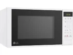 Microondas con grill - LG MH6042DW, 700 W, 2 niveles, Panel táctil, 20 l, Blanco