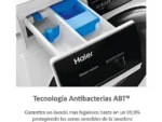 Lavadora secadora - Haier I-Pro Series 3 HWD90-B14939-IB, 9 kg+6 kg, 1400rpm, 15 programas, Motor Direct Motion, Función Vapor, Blanco - Imagen 2