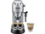 REACONDICIONADO Seminuevo Muy bueno Cafetera express - De'Longhi Dedica EC685.M, Thermoblock, Espresso manual, Función 2 tazas, 1300 W, 15 bar