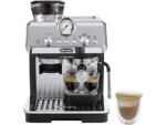 Cafetera express - De'Longhi La Specialista mini Arte EC9155.MB, 1400 W, 15 bar, 1.7 l, Thermoblock, Espresso con molinillo, Metalizado/Negro