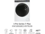 Lavadora carga frontal - Haier I-Pro Series 7 HW100GBD14979UIB, 10 kg, 1400 rpm, Motor Direct Motion, 14 programas, Wi-Fi, Autodosificación, Blanco - Imagen 4