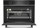 Horno compacto - Beko BBCM13300XC, Multifunción, Parcialmente catalítico, 48 l, 59.4 cm, Integrable, Negro - Imagen 2