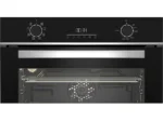 Horno compacto - Beko BBCM13300XC, Multifunción, Parcialmente catalítico, 48 l, 59.4 cm, Integrable, Negro - Imagen 3