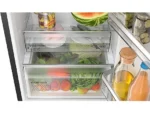 Frigorífico combi - Bosch KGN39VXBT, No Frost, 203 cm, 363 l, Cajón VitaFresh XXL, Iluminación LED, Negro - Imagen 2