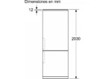 Frigorífico combi - Bosch KGN39VXBT, No Frost, 203 cm, 363 l, Cajón VitaFresh XXL, Iluminación LED, Negro - Imagen 9