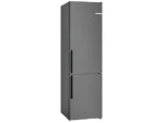 Frigorífico combi - Bosch KGN39VXBT, No Frost, 203 cm, 363 l, Cajón VitaFresh XXL, Iluminación LED, Negro