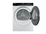 Secadora bomba de calor - Haier I-Pro Series 3 HD90-A3939-IB, 9kg, 15 programas, Motor Inverter, Antiarrugas, Blanco - Imagen 4