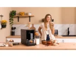 Cafetera superautomática - Cecotec Cremmaet Latte, 19 bar, 1470 W, Thermoblock, Plug&Play, 5 niveles, Autolimpieza, Tanque de leche, Negro - Imagen 3