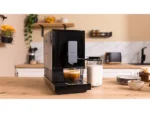 Cafetera superautomática - Cecotec Cremmaet Latte, 19 bar, 1470 W, Thermoblock, Plug&Play, 5 niveles, Autolimpieza, Tanque de leche, Negro - Imagen 7