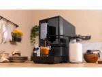 Cafetera superautomática - Cecotec Cremmaet Latte, 19 bar, 1470 W, Thermoblock, Plug&Play, 5 niveles, Autolimpieza, Tanque de leche, Negro - Imagen 8