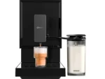 Cafetera superautomática - Cecotec Cremmaet Latte, 19 bar, 1470 W, Thermoblock, Plug&Play, 5 niveles, Autolimpieza, Tanque de leche, Negro