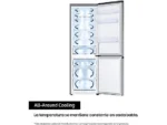 Frigorífico combi - Samsung Smart RB34C602DSA/EF, No Frost, 185.3cm, 344l, Mono Cooling, WiFi, Inox - Imagen 3
