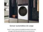 Lavadora secadora - Haier I-Pro Series 3 HWD90-B14939-IB, 9 kg+6 kg, 1400rpm, 15 programas, Motor Direct Motion, Función Vapor, Blanco - Imagen 8