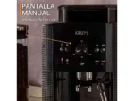 Cafetera superautomática - Krups Roma EA81K870, 1450 W, 15 bar, 1.7 L, 3 temperaturas, 2 tazas, Sistema Thermoblock, Kit de limpieza incluido, Negro - Imagen 2