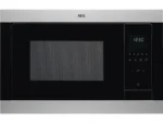 REACONDICIONADO Seminuevo Muy bueno Microondas con grill integrable - AEG MSB2547D-M, 900 W, 8 niveles, 25 l, Negro/Inox
