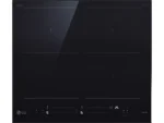 Placa inducción - LG CBIZ2437B, 4 Zonas, 2 Zonas Flex, 59 cm, Cristal Negro