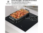 Placa inducción - LG CBIZ3035B, 4 zonas, 2 zonas Flex, 80 cm, Cristal negro - Imagen 5