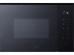 Microondas con grill integrable - LG MGBZ2593F, 900W, 8 niveles, 25 l, Cristal Negro