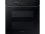 Horno a vapor - Samsung NV7B6795JAK/U1 Dual Cook Steam™, Multifunción, Pirolítico, 76 l, 59.5 cm, WiFi, Puerta Fléxible, Negro