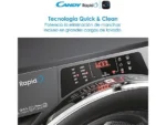 Lavadora carga frontal - Candy RapidÓ RO1484DWMCRT/1-S, 8 kg, 1.400 rpm, Motor Inverter, Wi-Fi, Antracita - Imagen 11