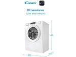 Lavadora secadora - Candy Smart Pro Inverter COW 4854TWM6/1-S, 8 kg/5 kg, 1400 rpm, 16 programas, Wi-Fi, A-10% en Lavado, Blanco - Imagen 17