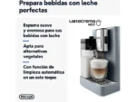 Cafetera superautomática - De'Longhi Rivelia EXAM440.55.G, 1450W, 19 bar, Molinillo integrado, LatteCremaHot, Depósito leche, Táctil, 16 recetas, Gris - Imagen 4
