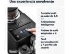 Cafetera superautomática - De'Longhi Rivelia EXAM440.55.B, 1450W, 19bar, Molinillo integrado, LatteCremaHot, Depósito leche, Táctil, 16 recetas, Negro - Imagen 6