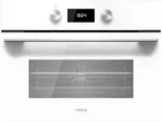Horno con microondas - Teka HLC 8440 C, Multifunción, Limpieza por vapor, 40l, 59.5 cm, 5 potencias, Blanco
