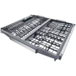 Lavavajillas - Haier I-Pro Shine Series 3 XF 5C4M1X, 15 servicios, 10 programas, 60 cm, Motor Inverter, Wi-Fi, Gris - Imagen 8