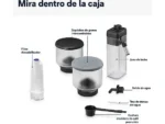 Cafetera superautomática - De'Longhi Rivelia EXAM440.55.G, 1450W, 19 bar, Molinillo integrado, LatteCremaHot, Depósito leche, Táctil, 16 recetas, Gris - Imagen 9