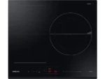 Placa inducción - Samsung NZ63B5046GKU1, Zona Flex, Zona dual 28 cm, 59 cm, Wi-fi con SamrtThings, Negro