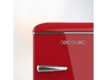 Nevera pequeña - Cecotec Bolero Coolmarket TT Origin 45 Red, 55 cm, 45 l, LED interior, Tirador cromado, Red - Imagen 6