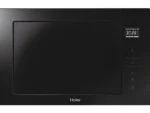Microondas con grill integrable - Haier Series 2&4 H38MWID4ID27N, 900W, 6 niveles, 28 l, Negro