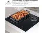 Placa inducción - LG CBIZ2432B, 3 Zonas, 1 Zona Flex, Ancho 59 cm, Cristal Negro - Imagen 7
