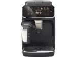 Cafetera superautomática - Philips EP444150, LatteGo, Pantalla táctil, 12 ajustes, Función QuickStart, 15 bar, 230 W, Filtro AquaClean, 1.8 l, Negro