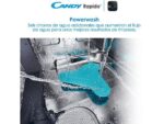 Lavavajillas - Candy Rapido' CF 6B2S3PSX, 16 servicios, 10 programas, 60 cm, Motor Inverter, Wi-Fi, Inox - Imagen 8
