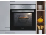 Horno - Candy Idea FIDC X532, Multifunción , Esmalte fácil de limpiar, 65 l, Mandos Mecánicos, 60 cm, Inox - Imagen 4