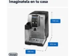 Cafetera superautomática - De'Longhi Dinamica Plus ECAM380.85.SB, 1450W, 15 bar, Molinillo Integrado, Espumador de leche, Táctil, 2 tazas, Inox - Imagen 8