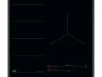 Placa inducción - AEG TI63IF00FB, 3 Zonas Flex, Zona grande de 28 cm, Controles deslizantes, Biselada, 60 cm, Negro