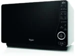 Microondas con grill - Whirlpool MWF421SL, 800W, 6 niveles, Función descongelación, 25 l, Negro