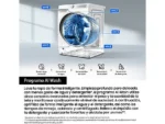 Lavadora carga frontal - Samsung WW90DG6U85LEU3, 9 kg, 1400 rpm, Autodosificación, AI EcoBubble™, AI Wash, Blanco - Imagen 3