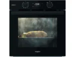 Horno - Whirlpool OMSR58RU1SB, Multifunción, Pirolítico y por agua, 71 l, 59.5 cm, Smart Clean, Cook3, Negro - Imagen 24