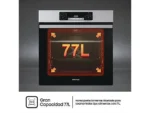 Horno - Balay 3HB5159N3, Serie Cristal, Multifunción, Limpieza por agua, 71 l, Autochef 10 recetas, Aire caliente 3D Profesional, 60 cm, Negro - Imagen 3
