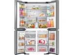 Frigorífico americano - Samsung RF65DG9H0ESREF, Triple Cooling, 183 cm, 636l, Dispensador de agua, Inox - Imagen 3
