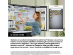 Frigorífico americano - Samsung RF65DG9H0ESREF, Triple Cooling, 183 cm, 636l, Dispensador de agua, Inox - Imagen 5