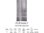Frigorífico americano - Haier FD 90 Series 7 HFR79F19EFGK, No Frost lateral, 190 cm, 703 l, Motor Inverter, Antibacterias Pro, Cristal Zafiro - Imagen 16