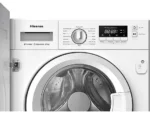 Lavadora secadora integrable - Hisense WD3M841BWIES , 8 kg /6 kg, 19 programas, Lavado Secado 1h, Inverter, Sin Panelar - Imagen 7