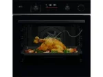 Horno a vapor - AEG Serie 6000 V7PBR521SB, Integrable, Pirolítico, 72 l, 596 mm, Negro
