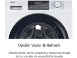 Lavadora carga frontal - Haier I-Pro Series 1 HW100-BP14929A-S, 10 kg, 1400 rpm, Motor Inverter, Antibacterias, Blanco - Imagen 5