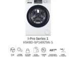 Lavadora carga frontal - Haier I-Pro Series 1 HW80-BP14929A-S, 8 kg, 1400 rpm, Motor Inverter, Antibacterias, Blanco - Imagen 2